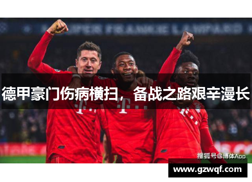 德甲豪门伤病横扫，备战之路艰辛漫长